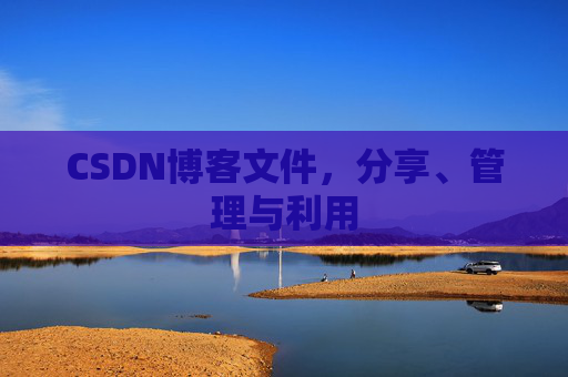 CSDN博客文件，分享、管理与利用